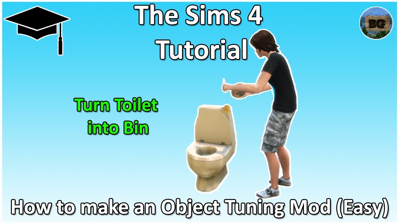 The Sims 4 Tutorial: How to make an Object Tuning Mod (Easy)
