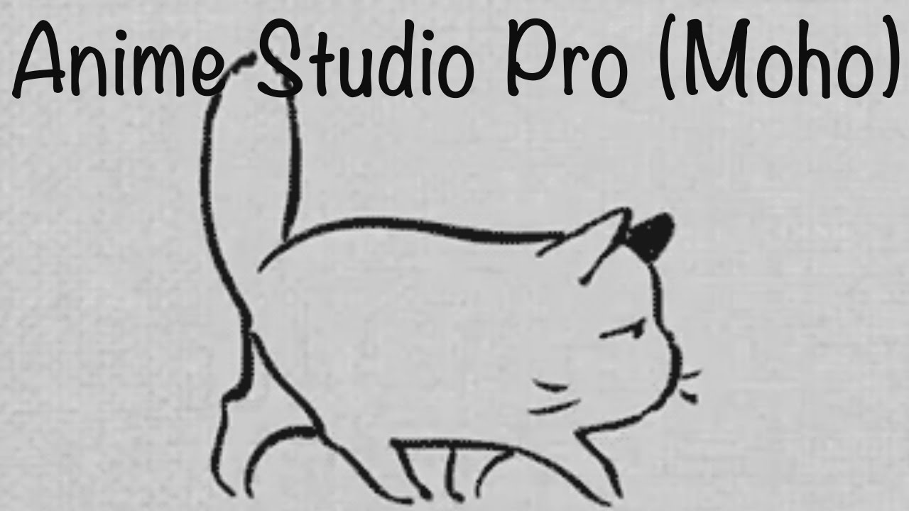 Anime Studio Pro (Moho Pro) - Как сделать анимацию походки животных (котов, собак) / Quadrupeds