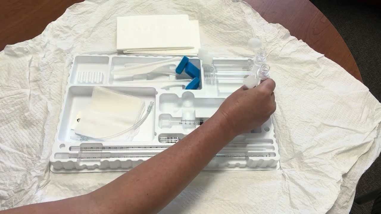 Lumbar Puncture Tray
