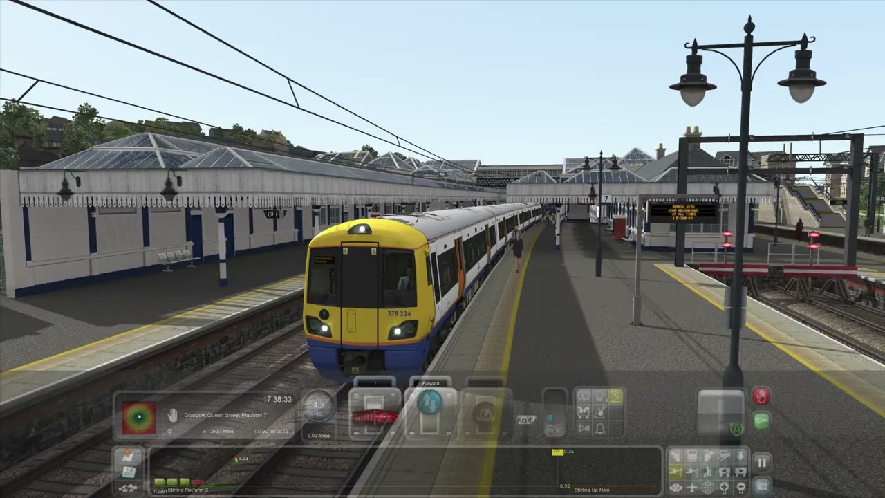 [Quick Drive]  Train Simulator:  17:30 Dunblane to Glasgow Queen Street.