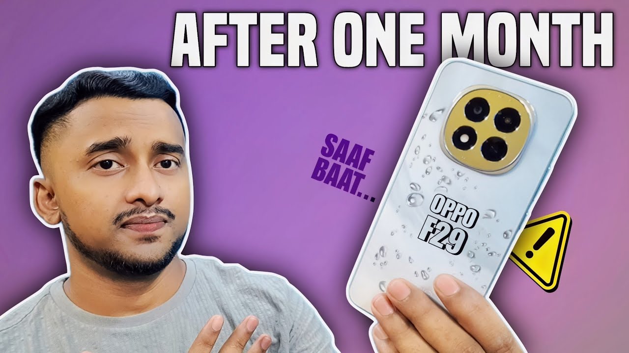 Oppo F29 Review After Using One Month | Durable Or Not ! Best Smartphone Under 25K ?