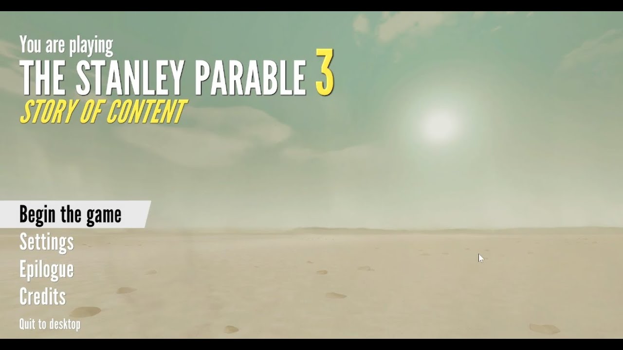 the Stanley parable ultra deluxe epilogue part 4 ~ Full Gameplay ~ No Commentary ~arms