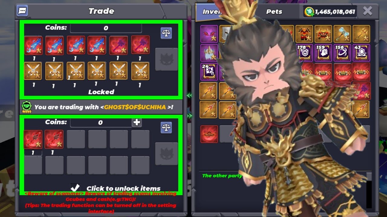MEDUSA RR AND MVP ITAMS TRADING IN BLOCK MAN GO SKY BLOCK TRADING VIDEO TANVER GAMING 