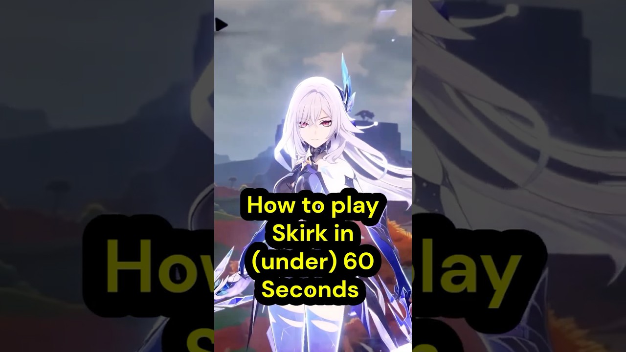 How to play Skirk in under 60 seconds #skirk #genshinimpact