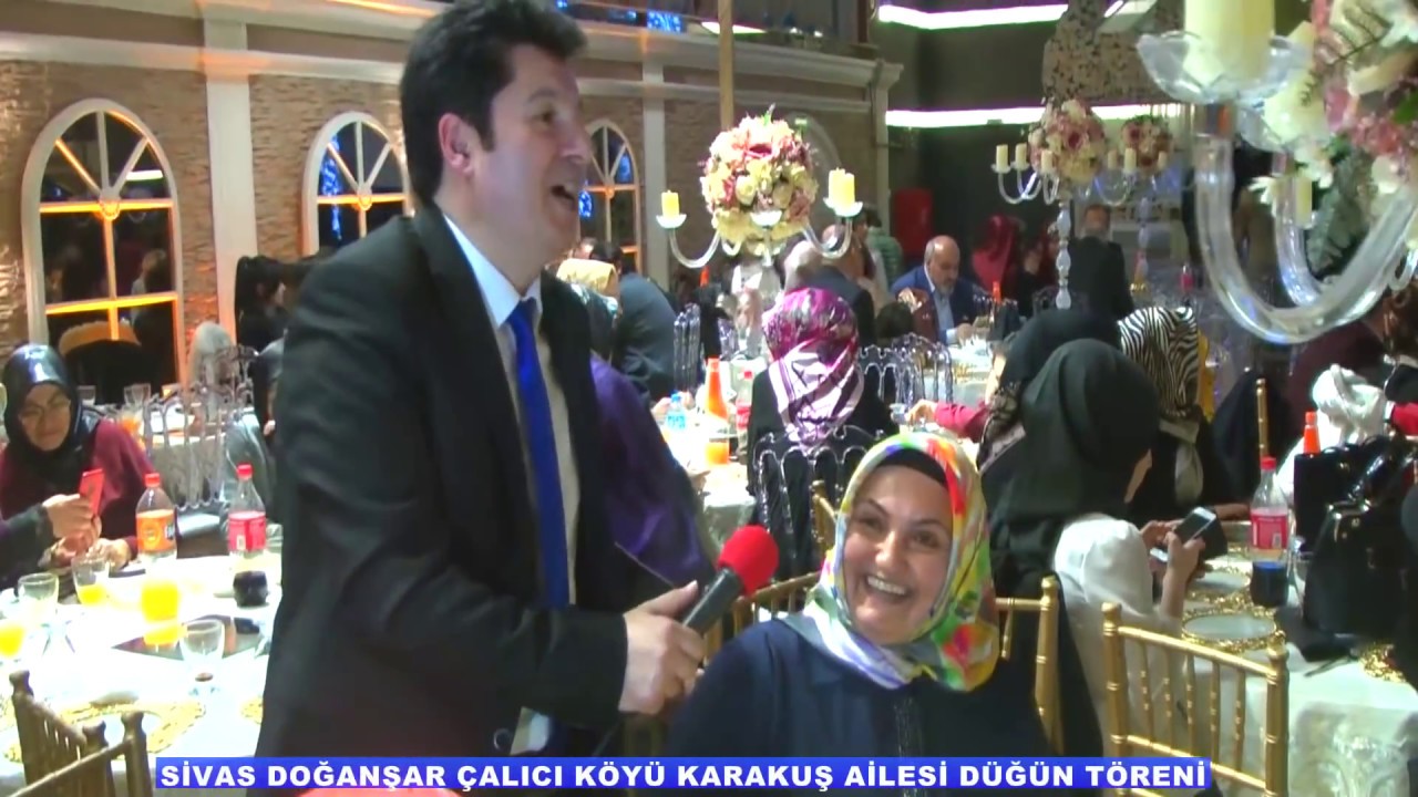 Yıldırım  - SİVAS DOĞANŞAR ÇALICI KÖYÜ KARAKUŞ AİLESİ DÜĞÜN TÖRENİNDE