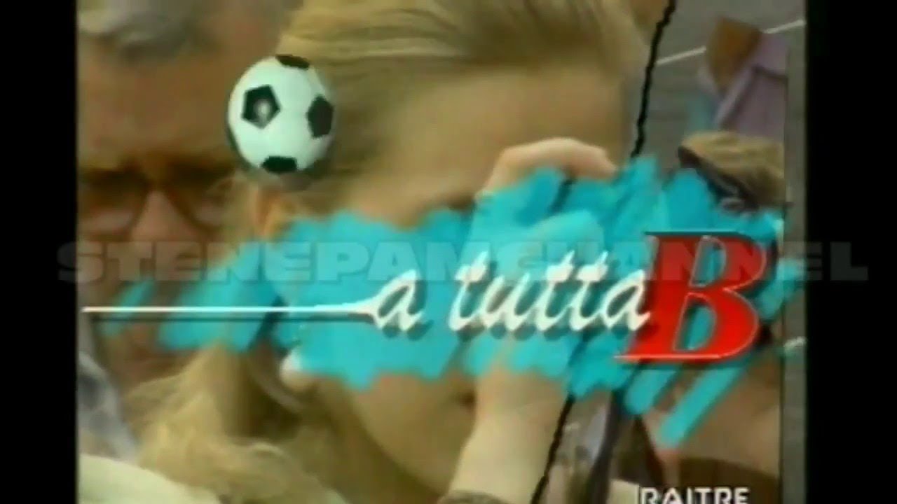 A TUTTA B PUNTATA DEL 25 OTTOBRE 1993 CONDUCE GIANNI VASINO