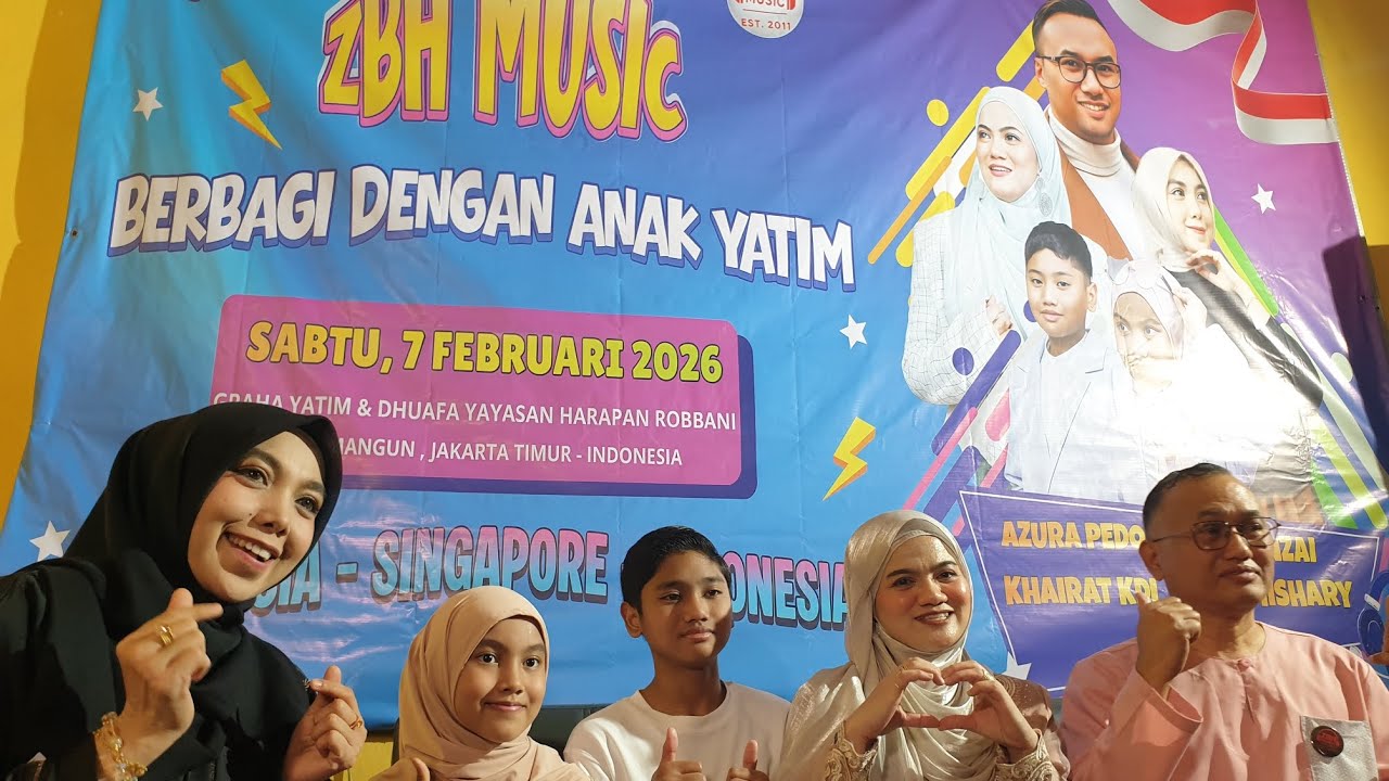 TIDAK HANYA BUKA PELUANG BISNIS DI MUSIK, ZBH MUSIK KERAP  BERBAGI DENGAN ANAK YATIM 