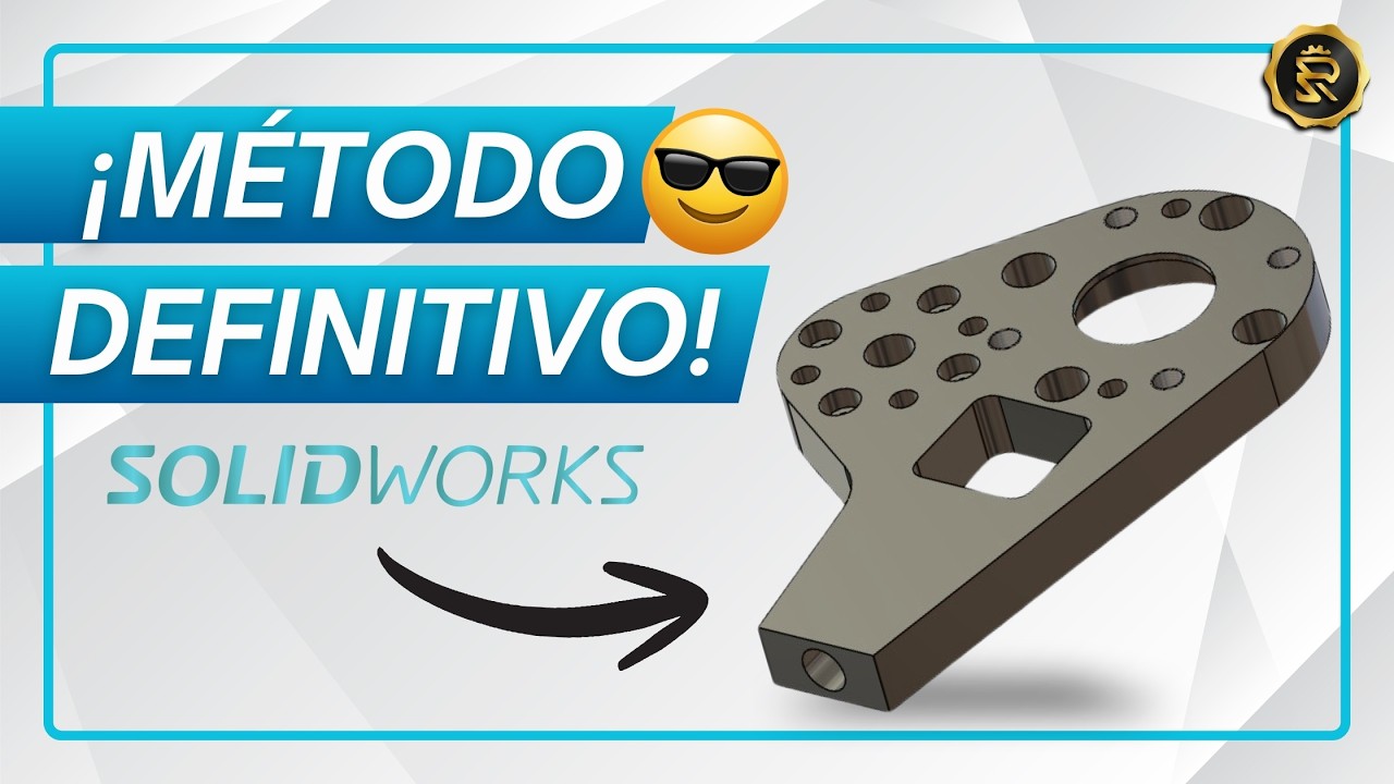 El Secreto para Modelar Brazos con Agujeros PERFECTOS en SOLIDWORKS