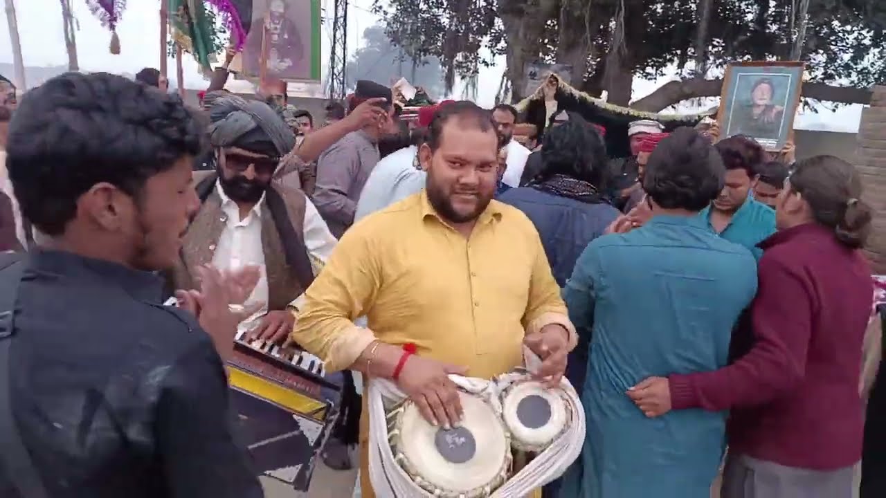 عرس مبارک حضرت بابا بودے شاہ سرکار حضرت بابا ملازم حسین سرکار گدی نشین پیر بابا رضاحسین قمر شاہ