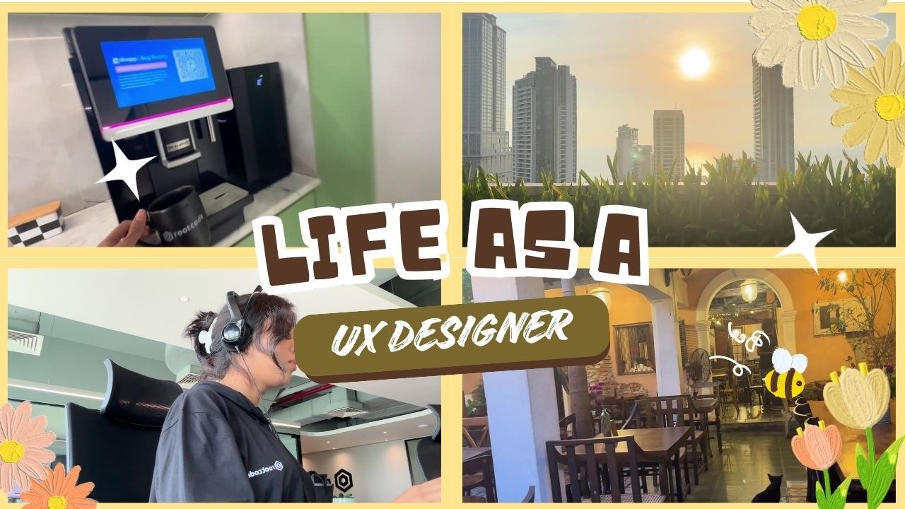 day in the life UX designer intern | working in tech | onsite