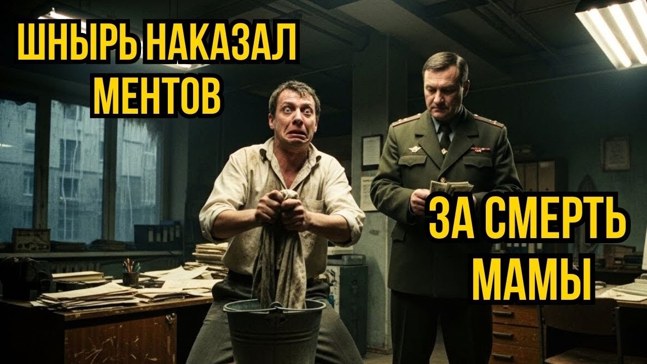 Шнырь НАКАЗАЛ ОПЕРОВ, которые пытали его МАТЬ....  ЗАМУРОВАЛ трех ментов в БЕТОН …