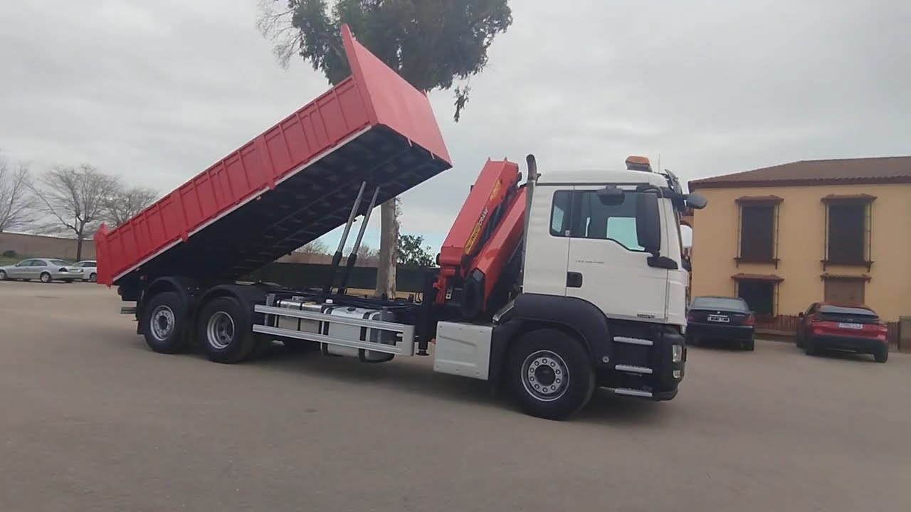 MAN TGM 33 440 - CAMION GRUA.