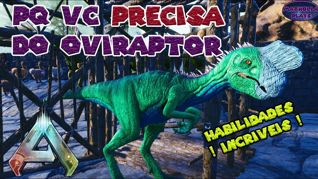 Pq você PRECISA do Oviraptor! Habilidades incriveís ! - Ark Survival Ascended - EP 12