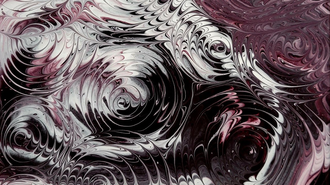 (516) Add A Captivating Twist To Your Acrylic Pouring - Unique And Mesmerizing Fluid Art!