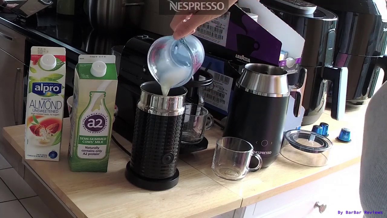 Nespresso Aeroccino 3  vs  Barista Recipe Maker which one is better