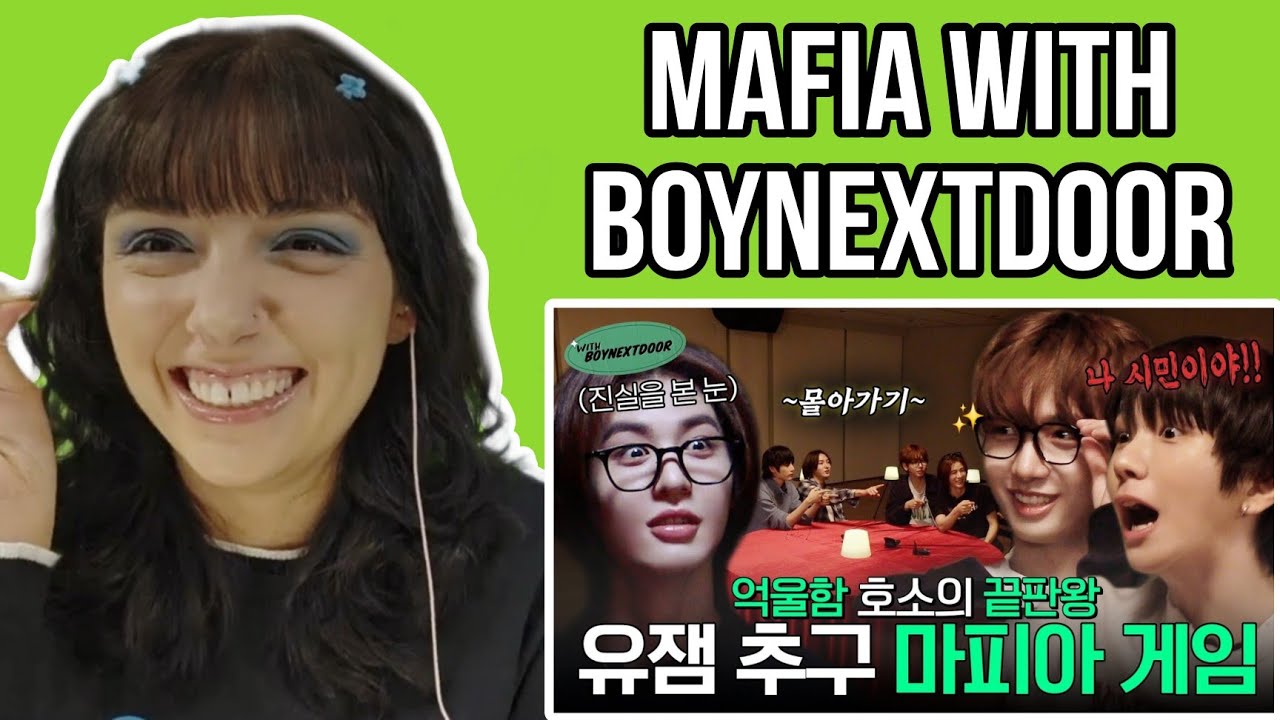 WITH BOYNEXTDOOR｜Playing Mafia Game☠️  | BOYNEXTDOOR REACTION