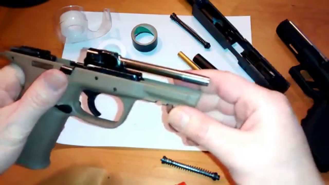 Airsoft GBB Pistol - Improve Accuracy WE M&P Big Bird WE G17