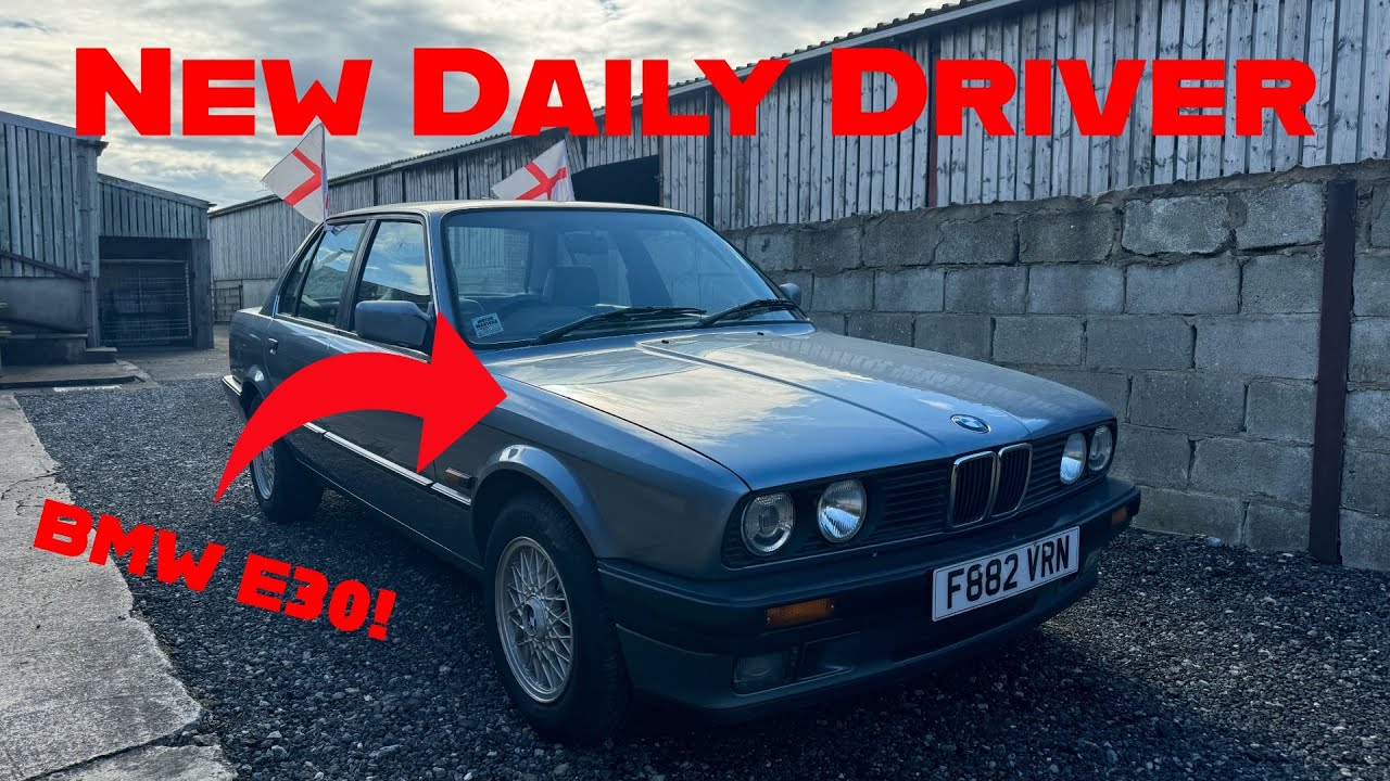 BMW E30: новый ежедневный автомобиль! #ClassicCars