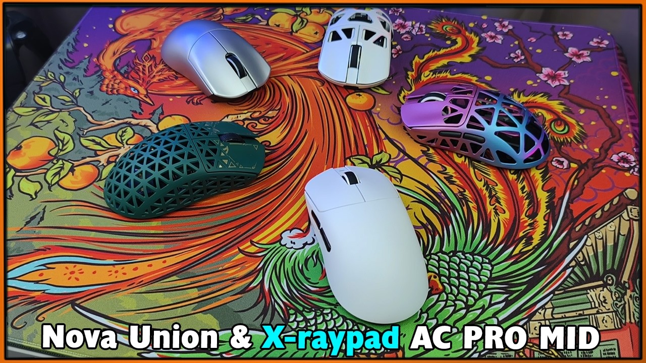 Довольно скоростная коллаба - Nova Union & X-raypad AC PRO MID #NovaUnion #Xraypad #Коврик