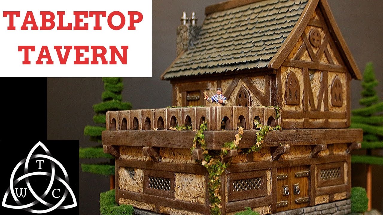 Tabletop Tavern Build for D&D Part 1 of 2