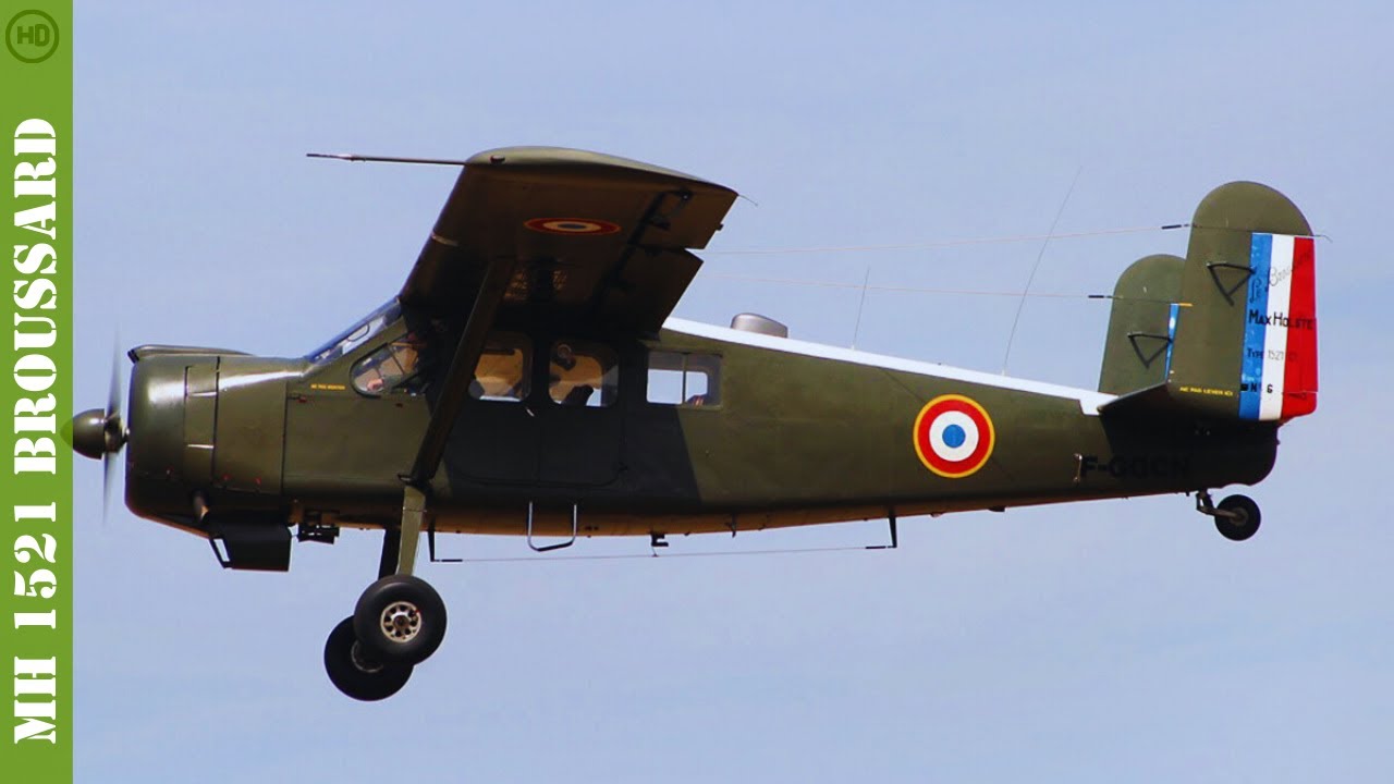 MH 1521 Broussard - monoplane - HD