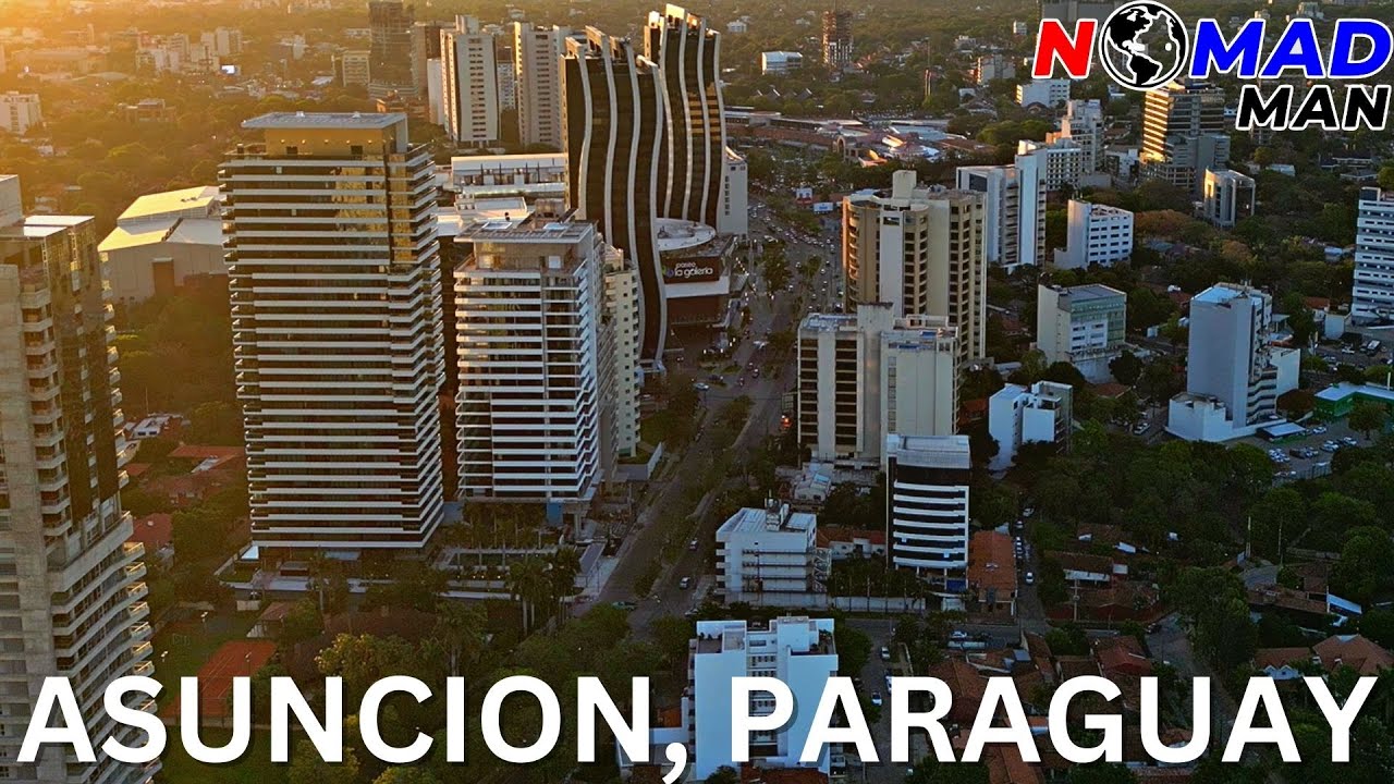 ASUNCION, PARAGUAY DRONE 4K