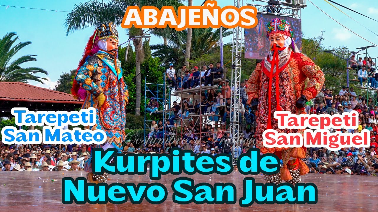 Tarepeti de San Mateo contra Tarepeti de San Miguel bailando Abajeño | Kurpites San Juan Nuevo 2026