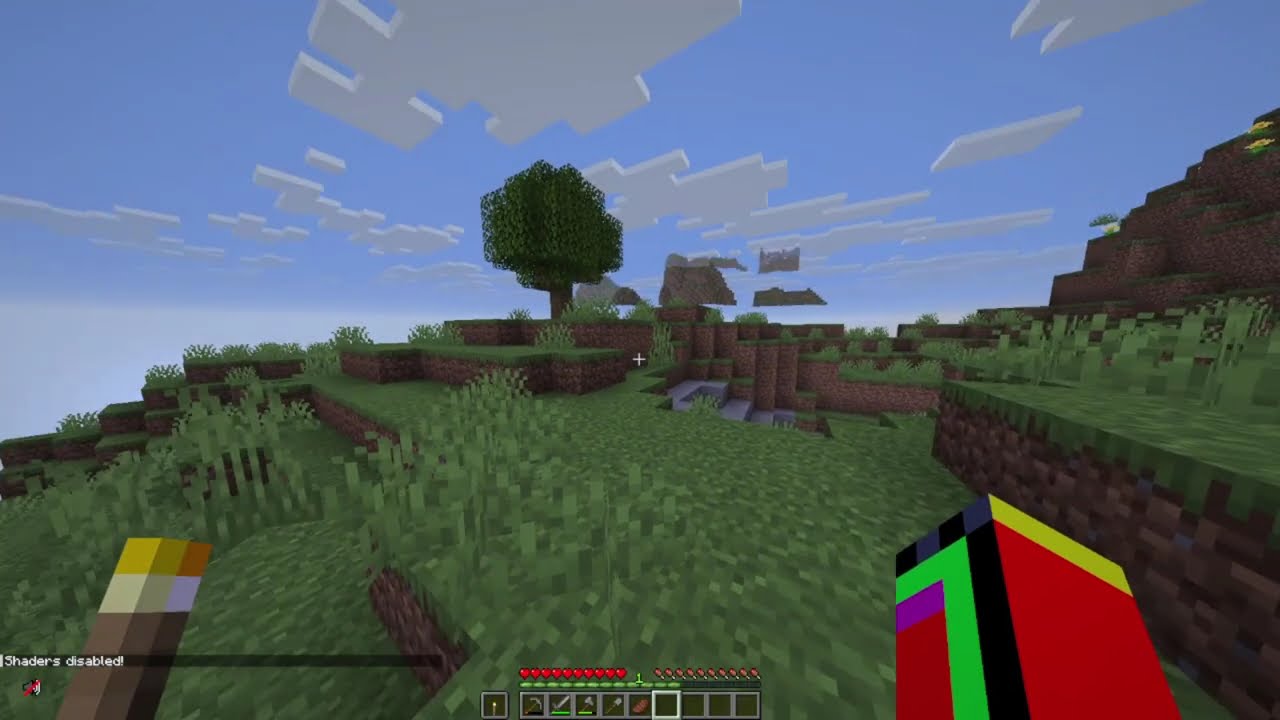 Fösta Minecraft världen dag #1