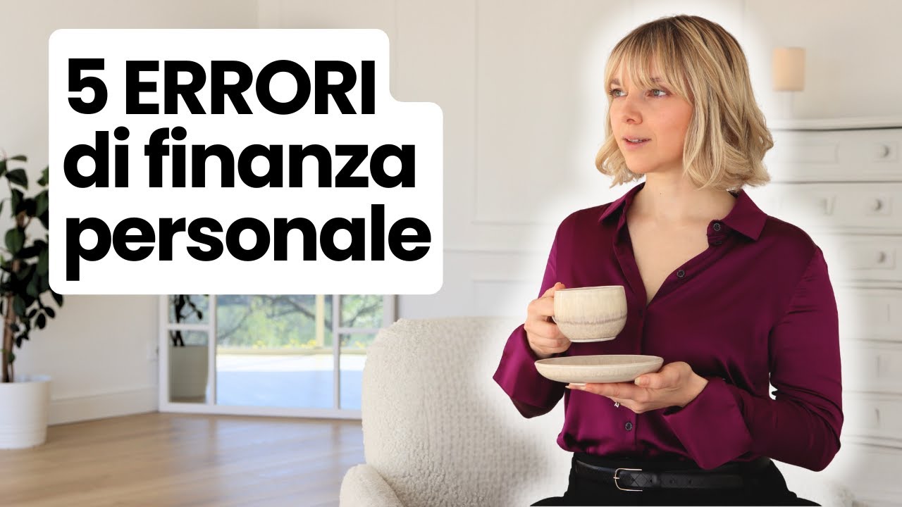 5 errori di risparmio che ti tengono povero