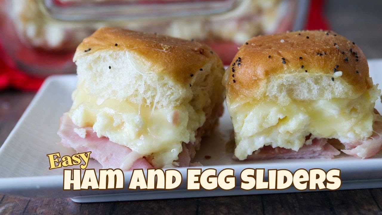 Ham Egg and Cheese Breakfast Sliders