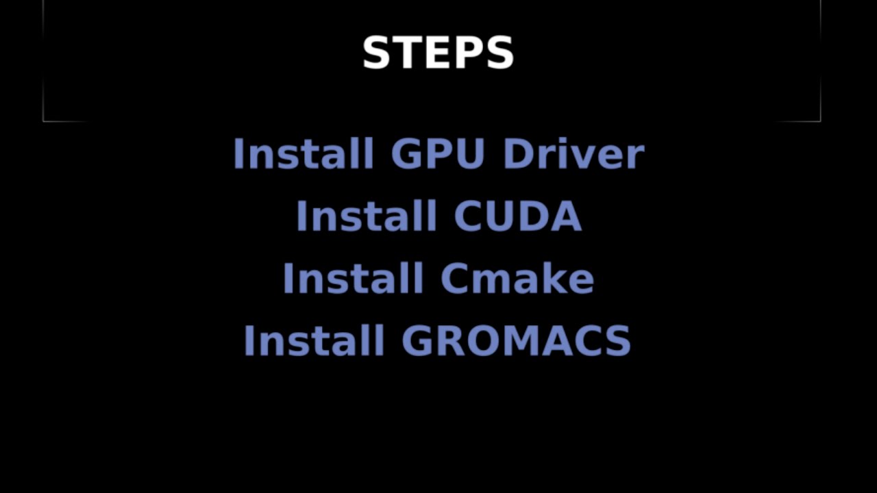 Any GROMACS installation with GPU