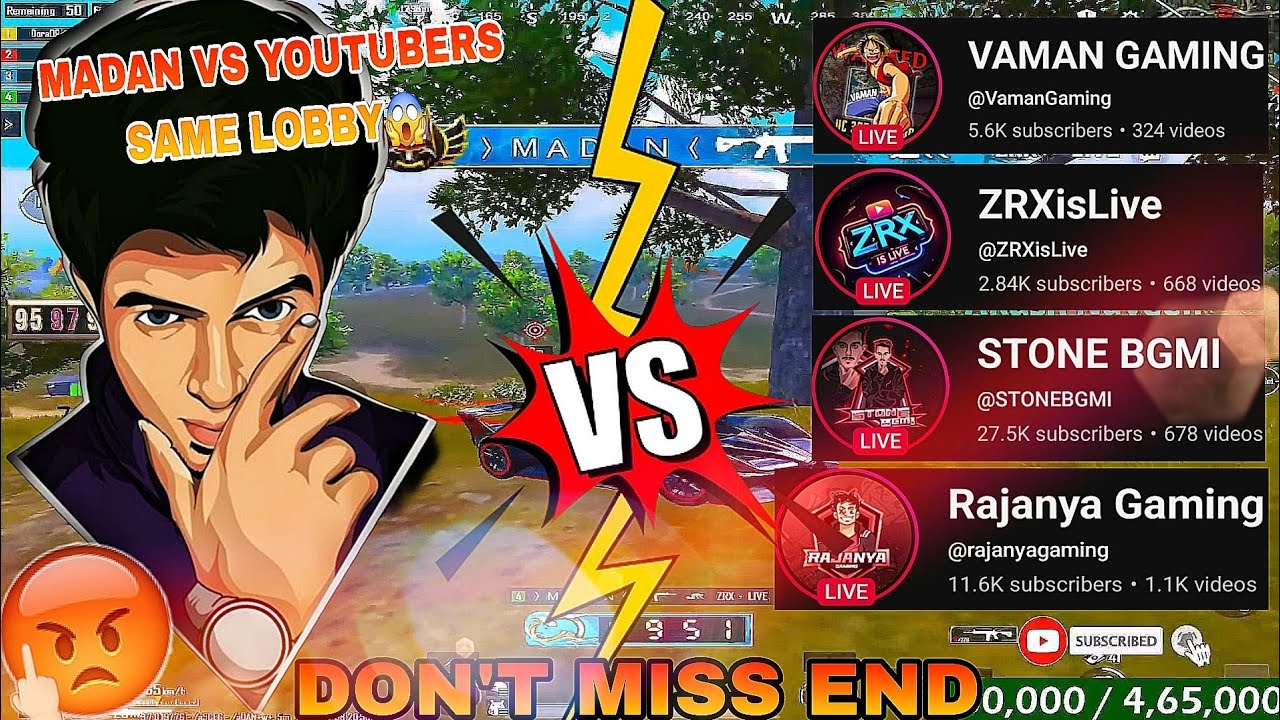 😈MADAN VS VATAKKU YOUTUBERS😱#madan #botsquad #tamilbgmilive #trending #trollop  #viralvideo #bgmi