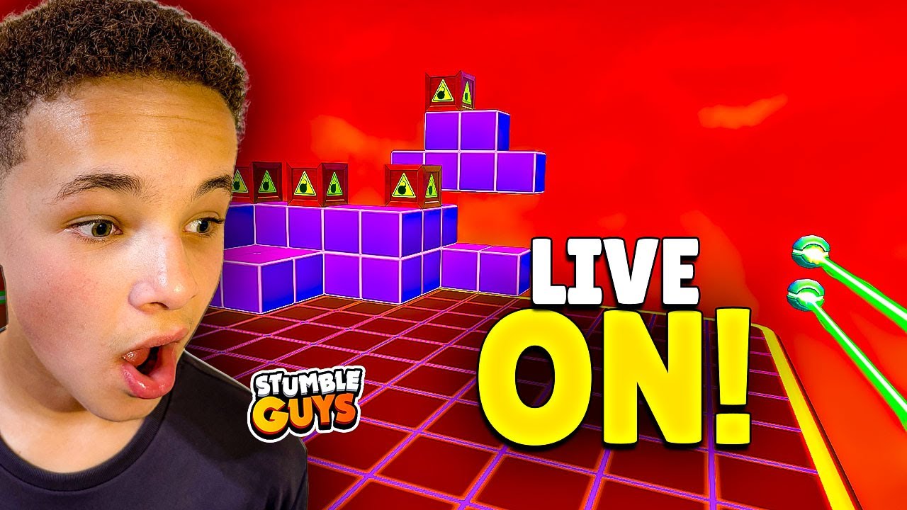 REVELANDO LENDAS INSANAS - STUMBLE GUYS AO VIVO!