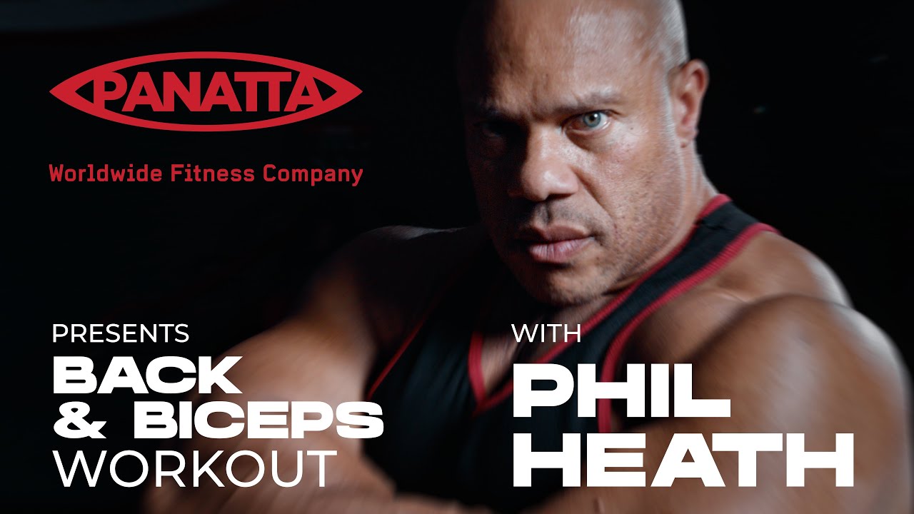 PHIL HEATH 7X MR. OLYMPIA | BACK & BICEPS WORKOUT WITH PANATTA