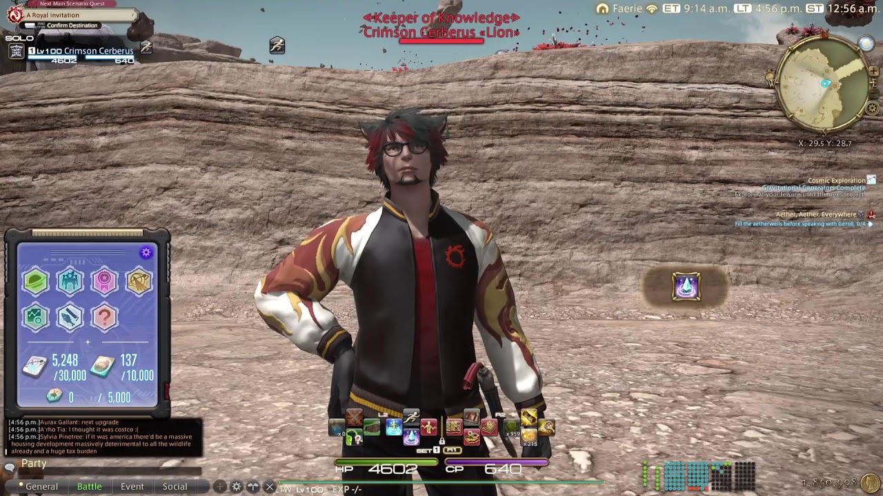 Final Fantasy 14 Cosmic Exploration Oizys Phase 4 Progression Fate