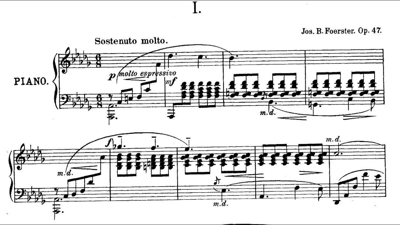 Josef Bohuslav Foerster - Träumereien, Op.47