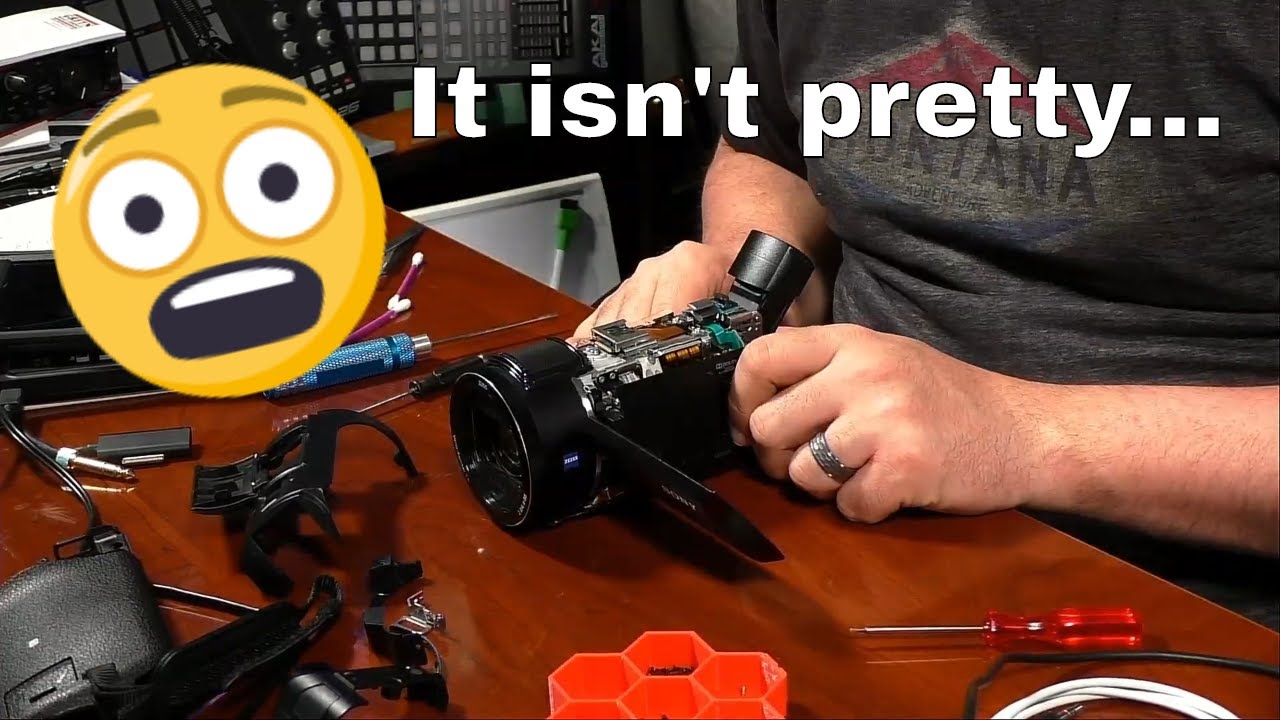 Why I Disassembled my SONY FDR-AX53