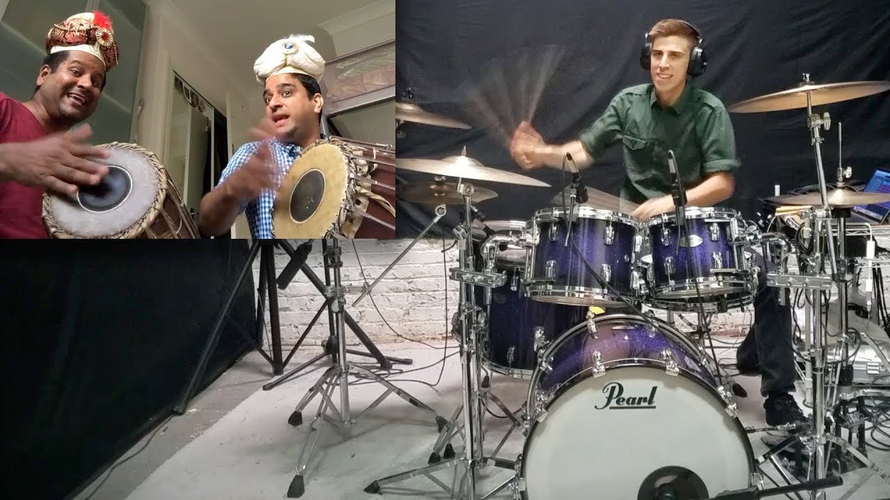 Mridangam, Konnakol, & Drum Set -  Carnatic Indian Music