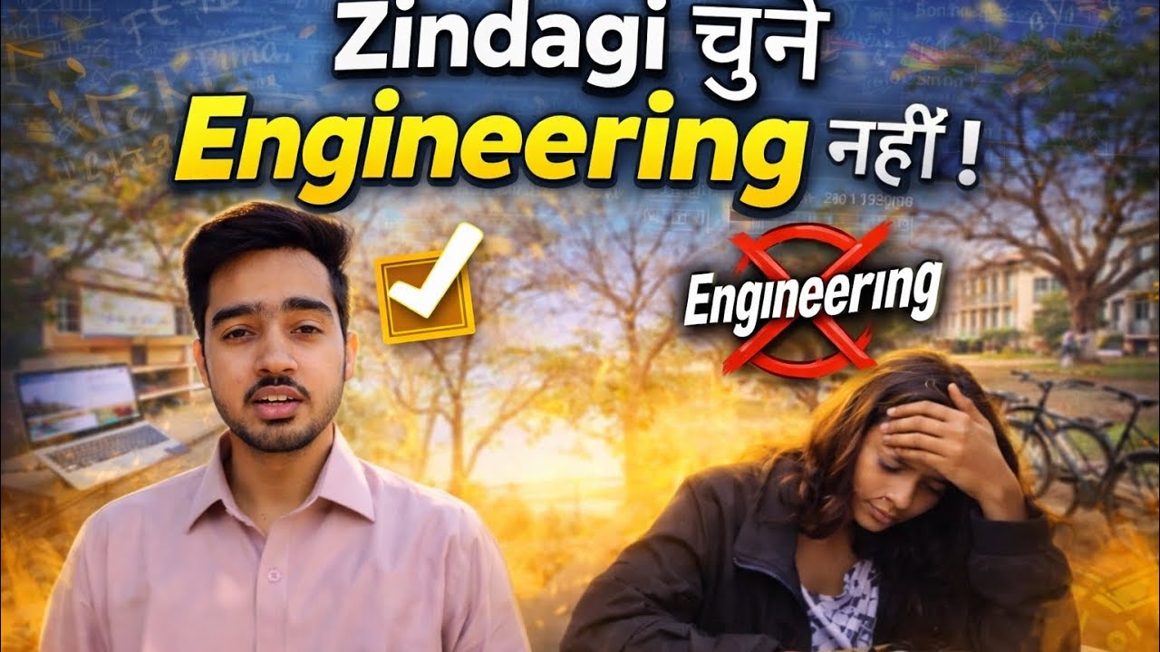Zindagi चुनी… Engineering नहीं! 😱 | Reality of College Life