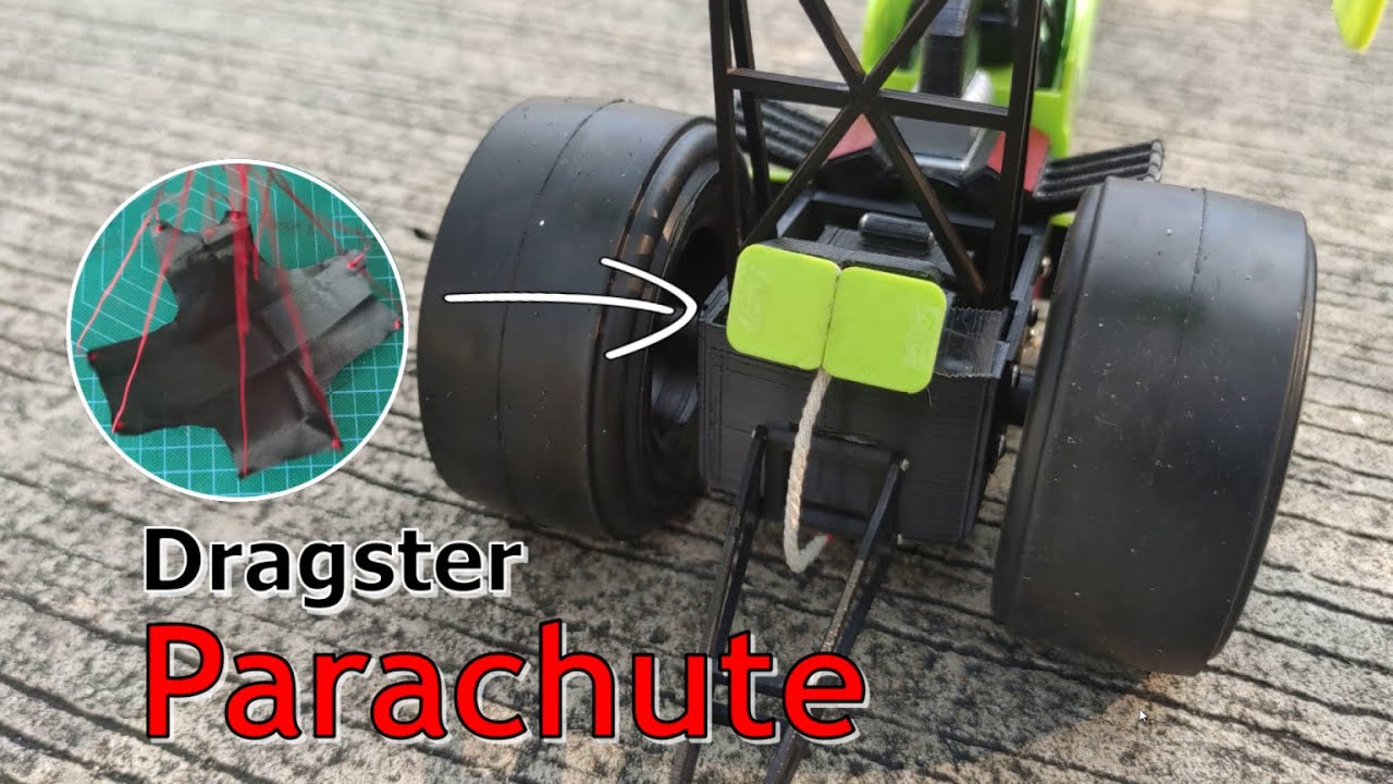 Drag Racing + Parachute it work?  Ep.2