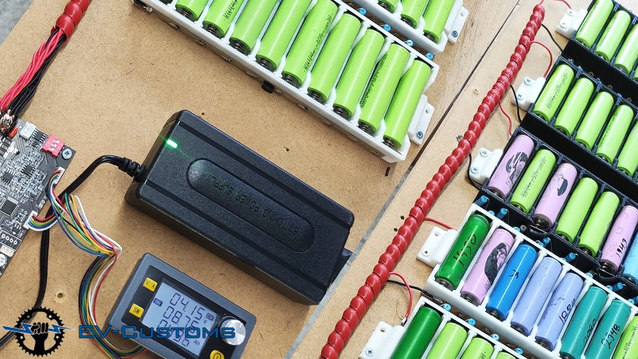 3D Printed 18650 Lithium Battery Holders