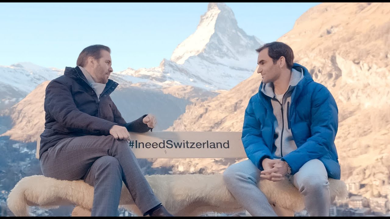 Roger Federer signs on as a Switzerland Tourism ambassador