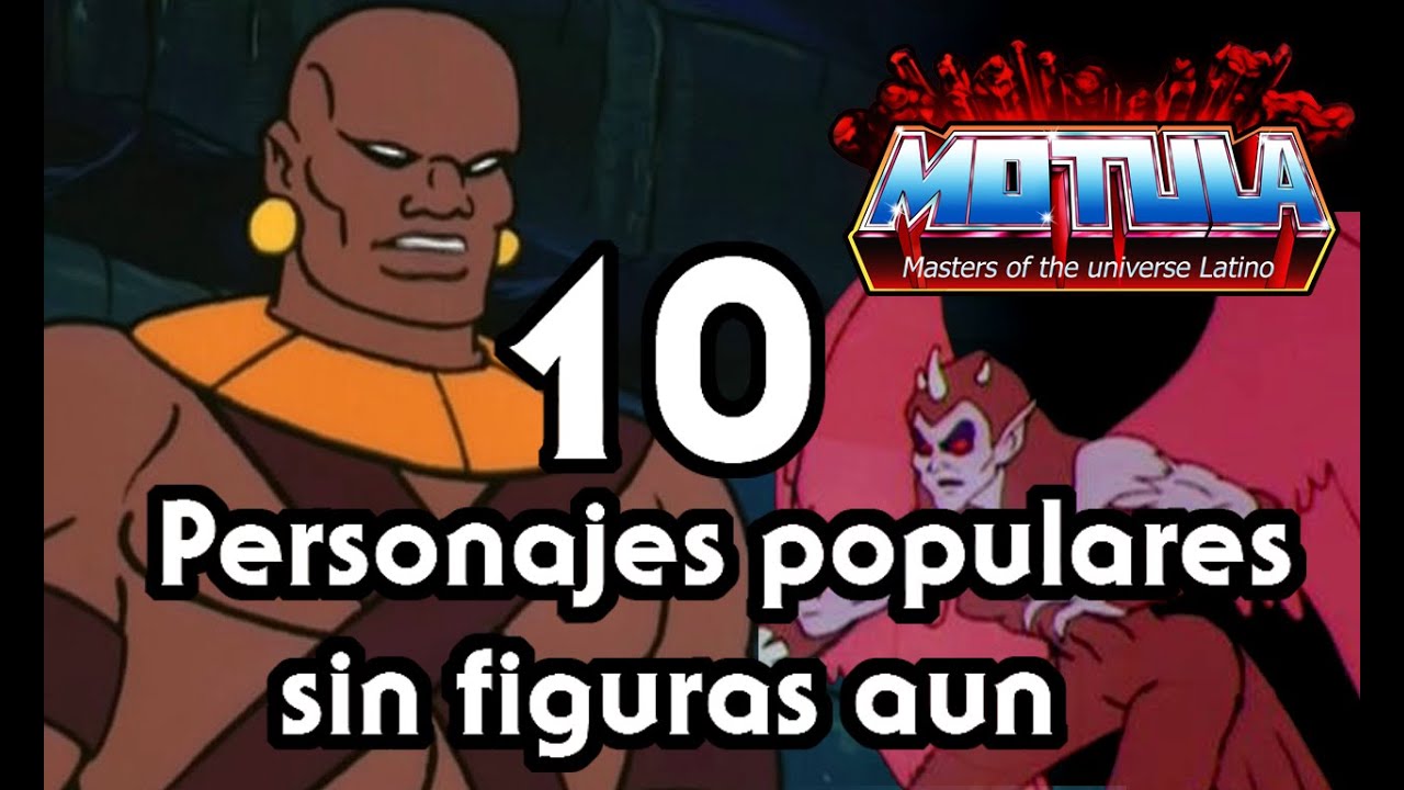10 Personajes MOTU que increiblemente no han obtenido una figura