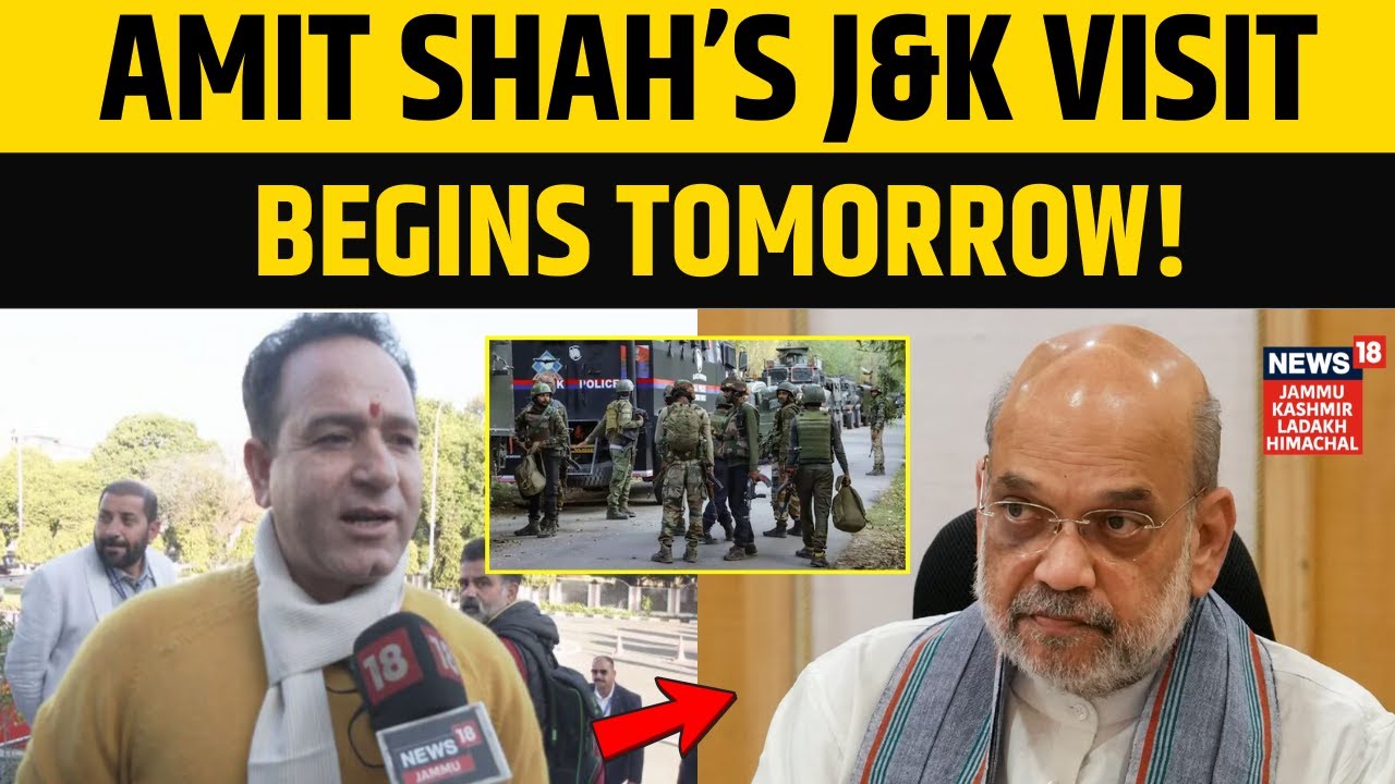 LoP Sunil Sharma on HM Amit Shah 3 Days Visit | Jammu Kashmir Assembly | Security Review | N18V