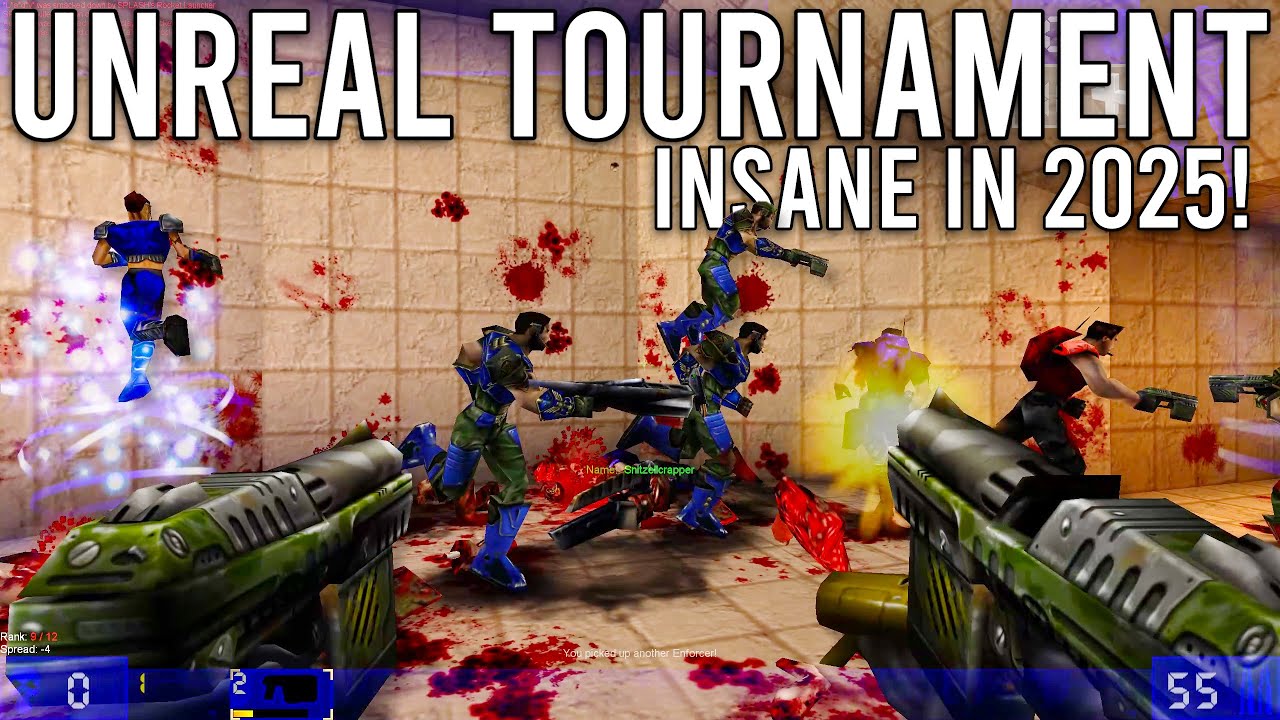 Playing Unreal Tournament For The First Time in 2025 and it is INSANE