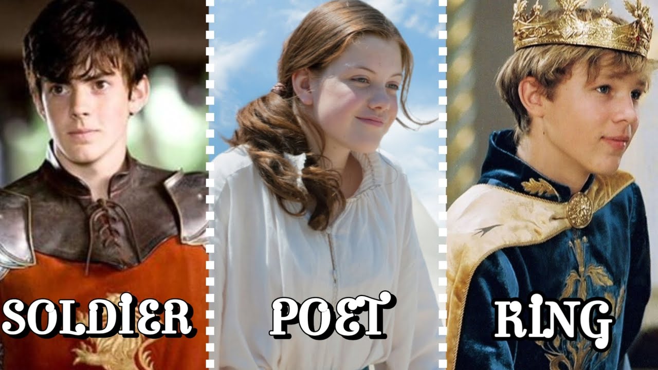 Edmund + Lucy + Peter || Soldier, Poet, King