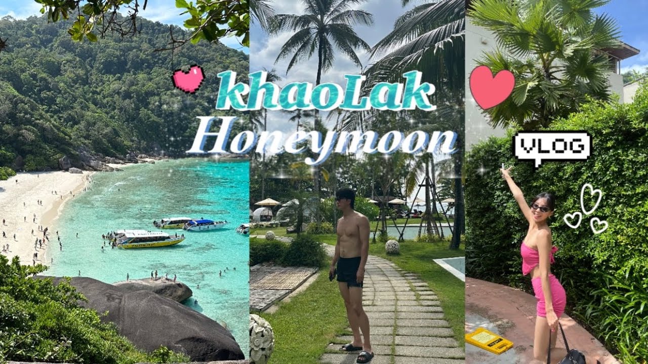 카오락 허니문 브이로그 🏝️🩷