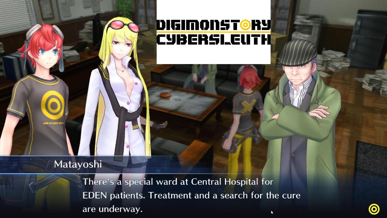 Digimon Cybersleuth - Find the cure of Eden Syndrome