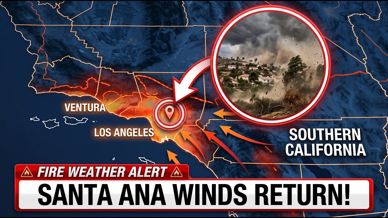 Santa Ana Winds Are Back &mdash; California's Fire Danger Explodes