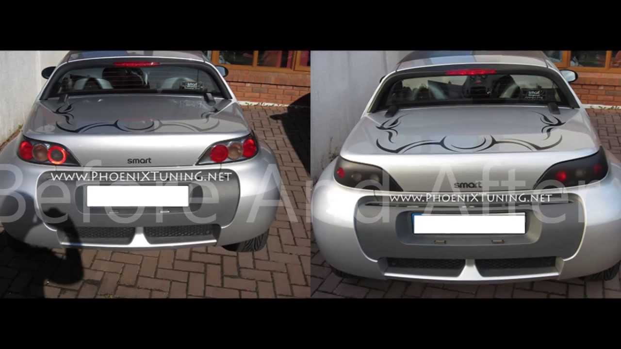 Plasti Dip - Smart Roadster Tail Lights Dip #